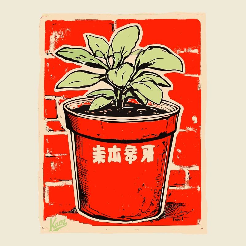 Pot de fleur