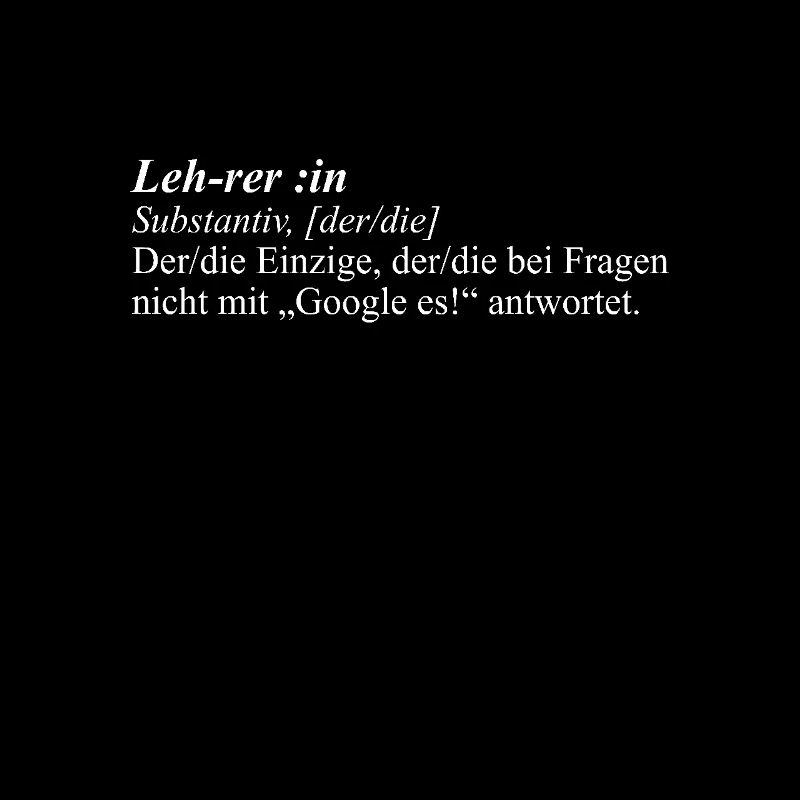 Lehrer:in