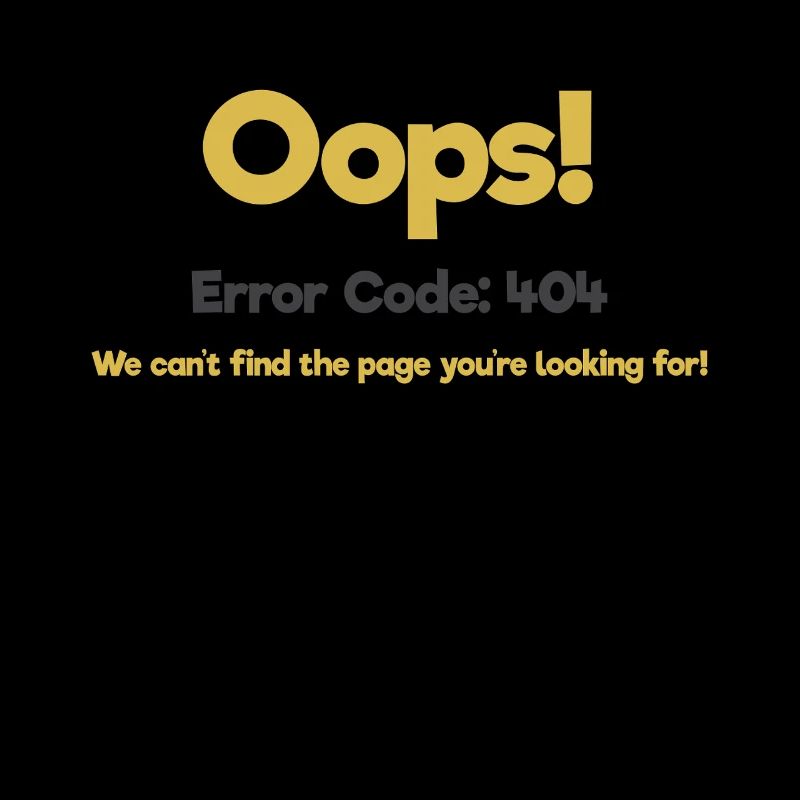 Lustiges 404-Fehlerseiten-Design Funny 404 Error