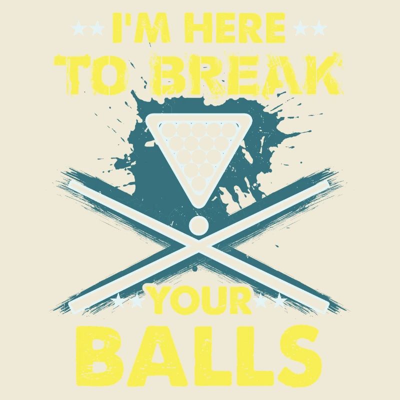 Billardspieler Geschenk Billard Queue Billardtisch