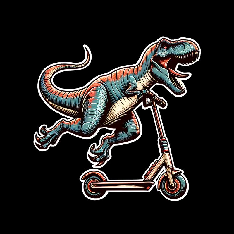 Kick Scooter E-Scooter E-Scooter T Rex Dino Scooter
