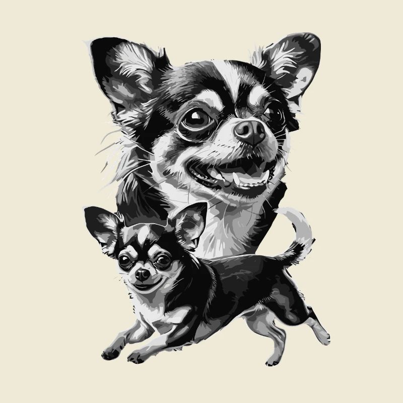 Chihuahua Charm : Compagnons affectueux dans le