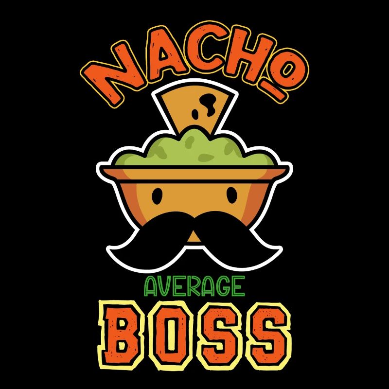 Nacho Chef moyen avec de l’humour