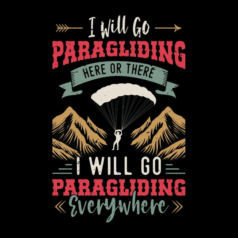 Paragliding I Will Go Paragliding Here Paramotor