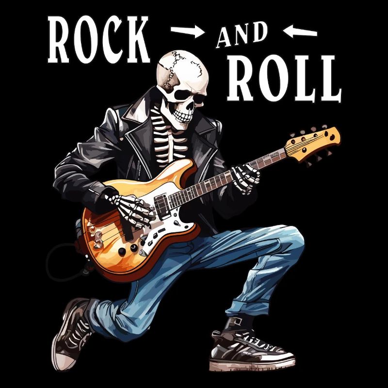 MUSIKER GITARRE ROCK AND ROLL