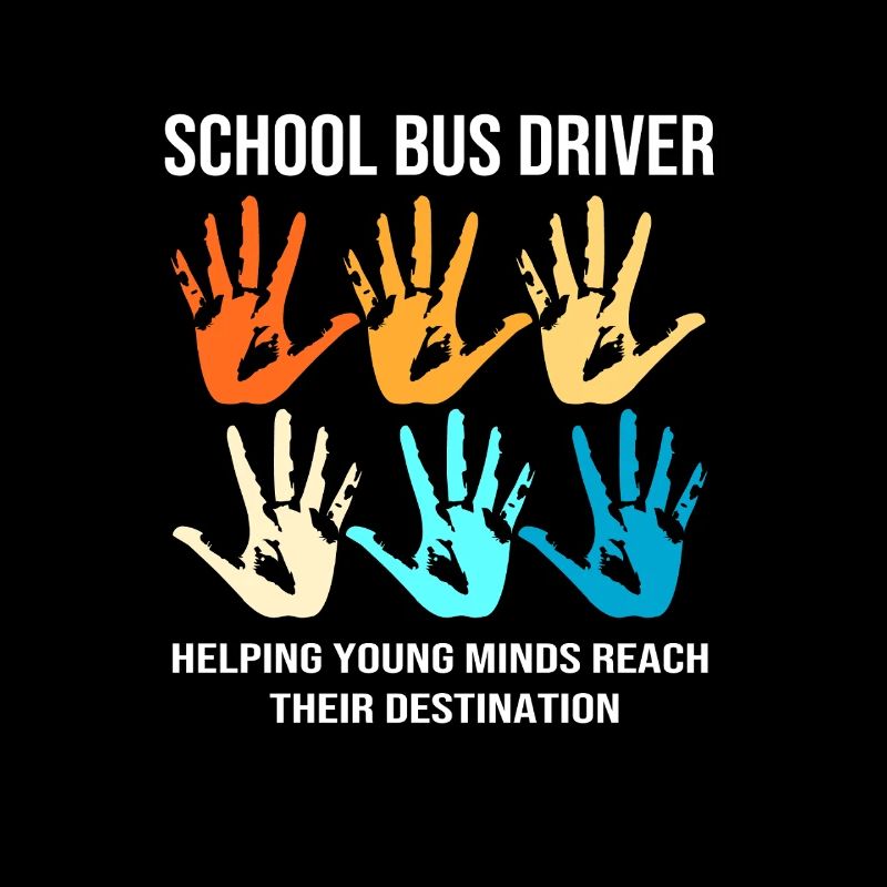 Schulbus Busfahrer Schulbusfahrer