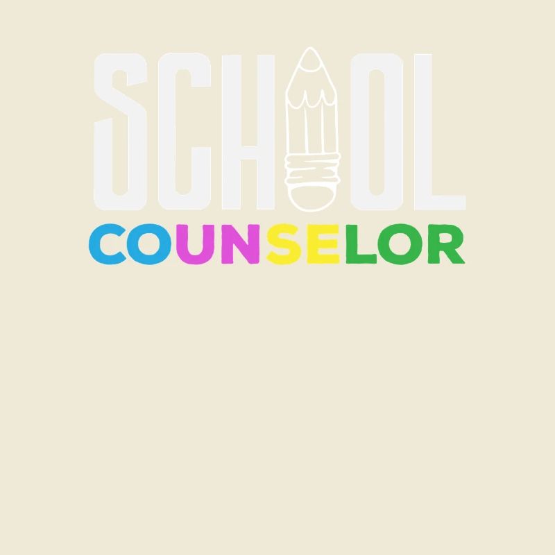 Conseiller d’école Conception de crayon de couleur