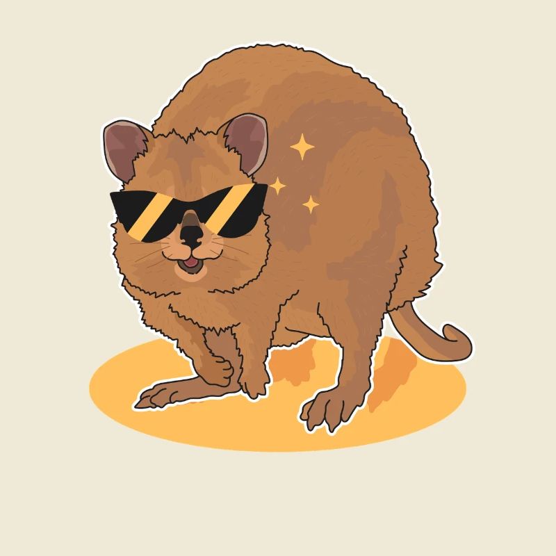 Cadeau de kangourous à queue courte Quokka