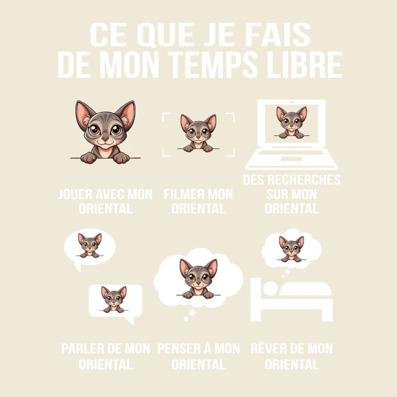 Ce que je fais de mon temps libre Oriental