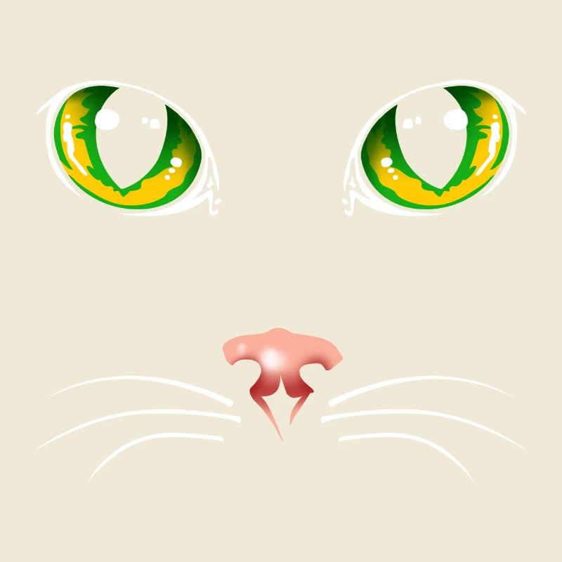 Black cat eyes