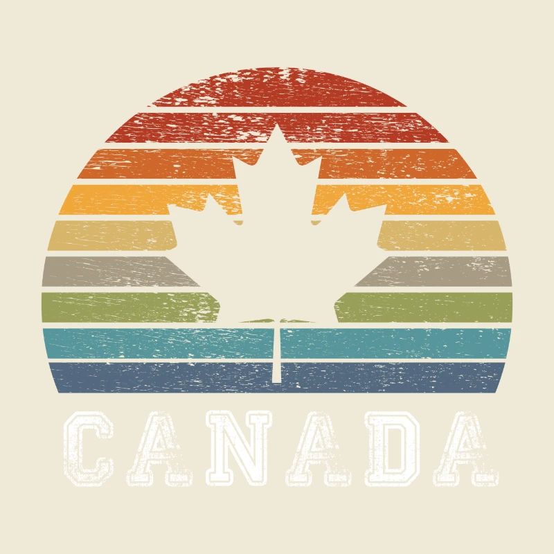 Canada vintage maple leaf design / gift