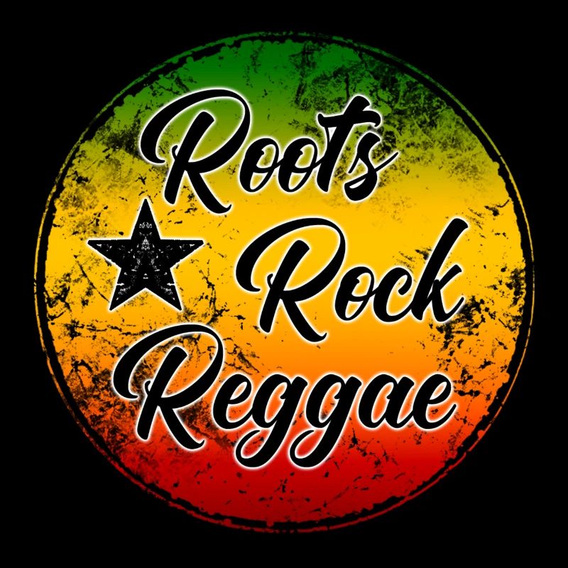 roots rock reggae - illustration de style musical