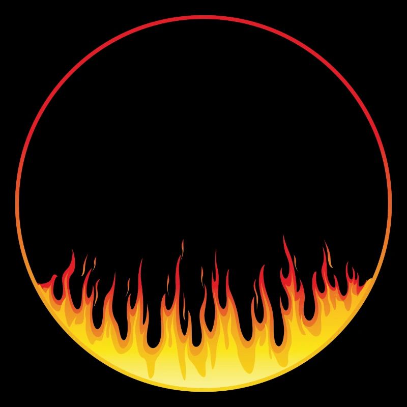 Circle on fire