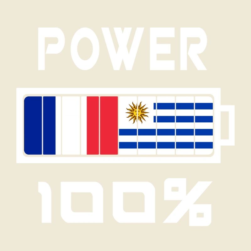 Uruguay und Frankreich Power 100%