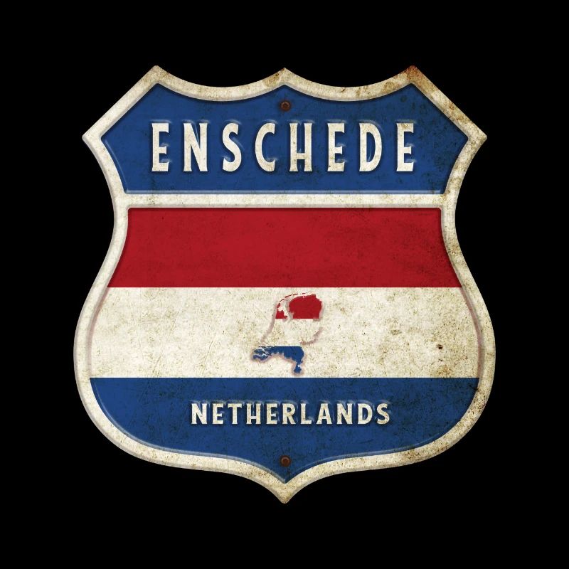 Design des armoiries d'Enschede, Pays-Bas