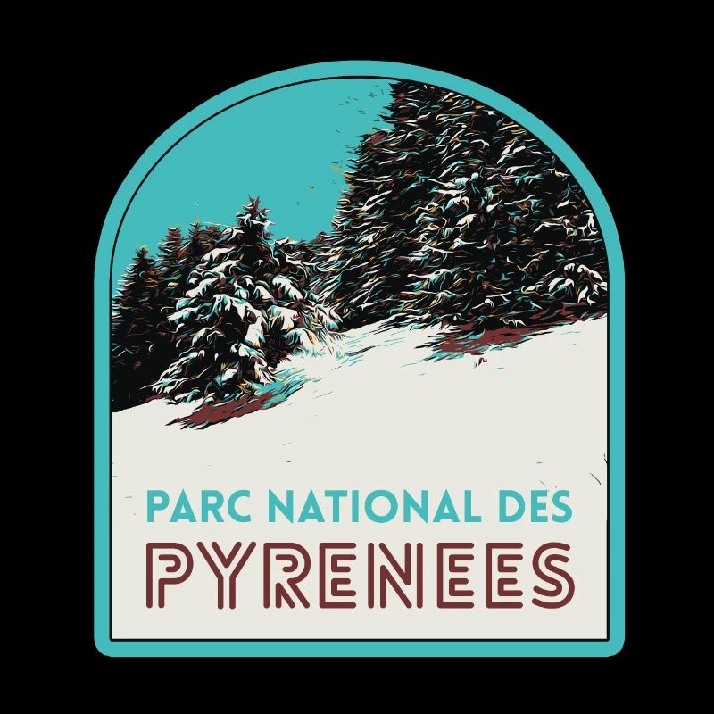 Parc National des Pyrénées sous la neige