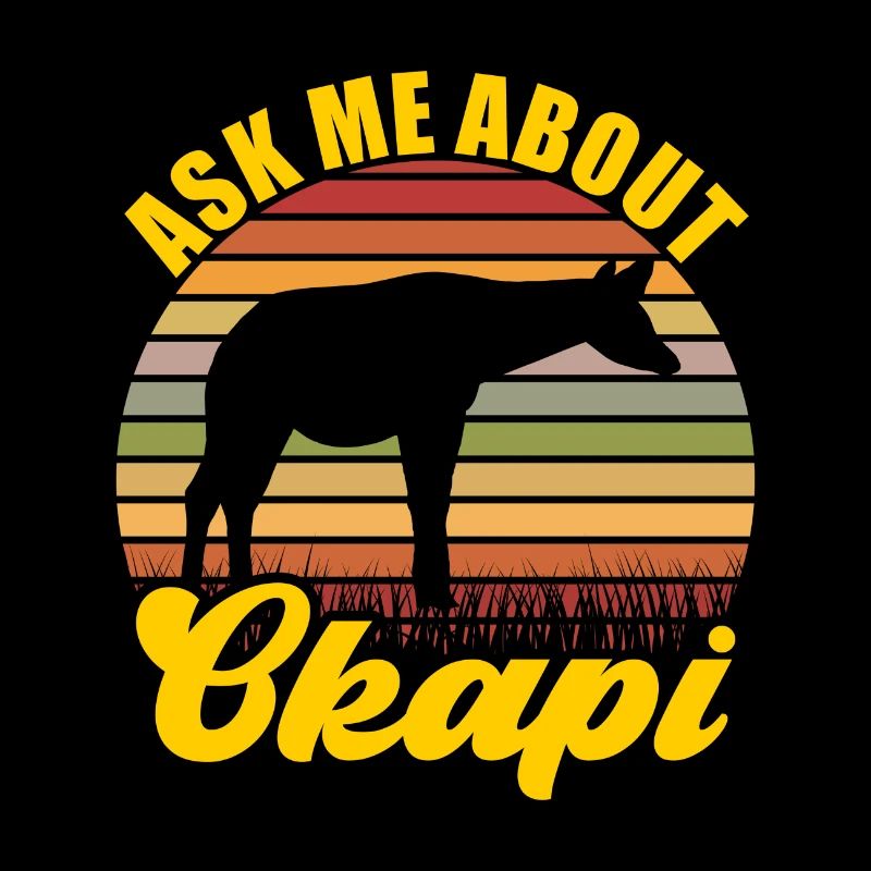 Okapi in der Wildnis entdecken