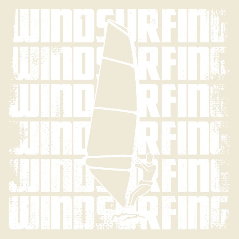 Funny windsurfer