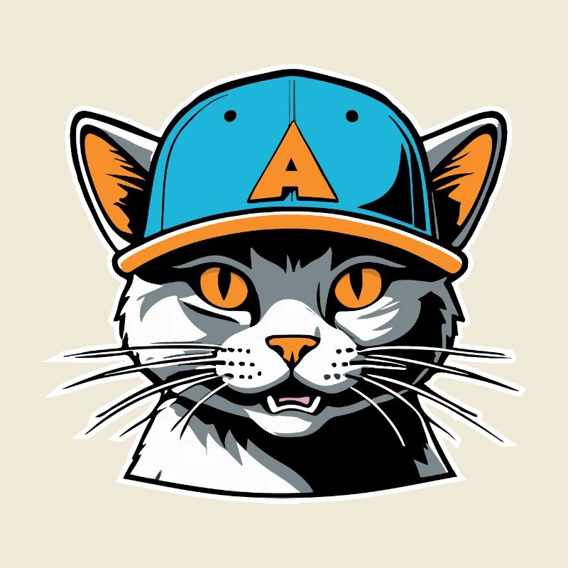 Chat dans un chapeau