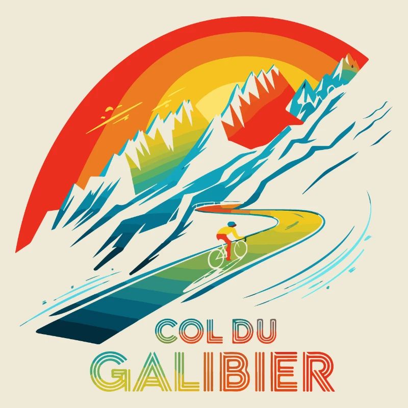 Col du Galibier Cyclisme