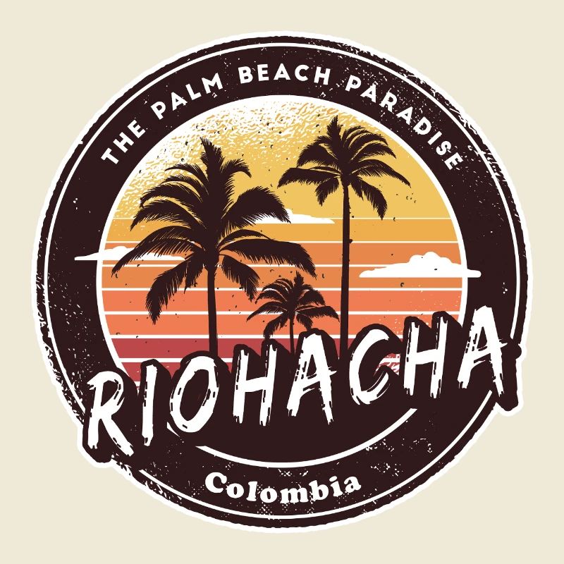 Riohacha Palm Trees Beach Design