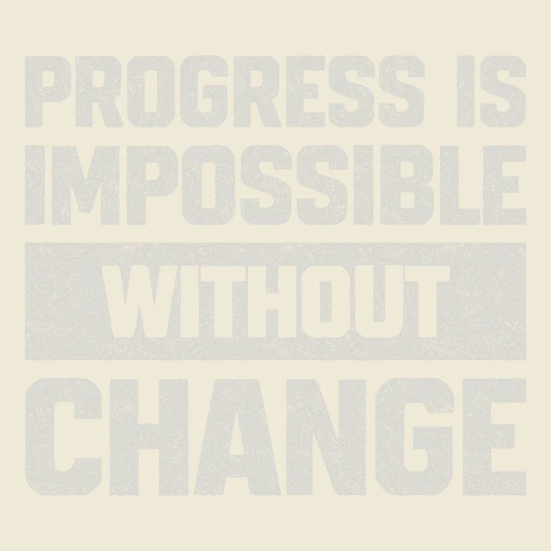 Motivational Quote on Gray Background Block Text