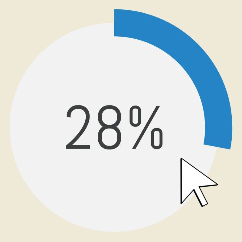Blue Progress Ring Logiciel informatique Ordinateur PC