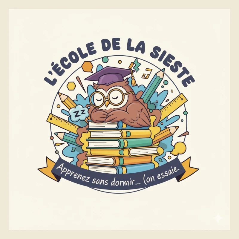 Schule der Eule Nickerchen Schüler