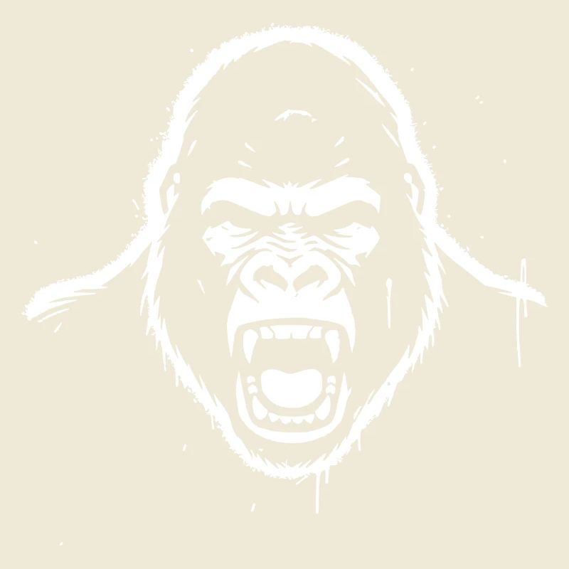 wuetender-gorilla-stencil-grunge-vector_path12