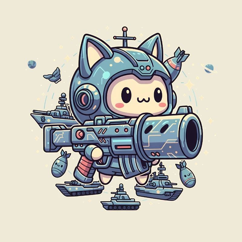 Guerrier Mignon de l’Espace