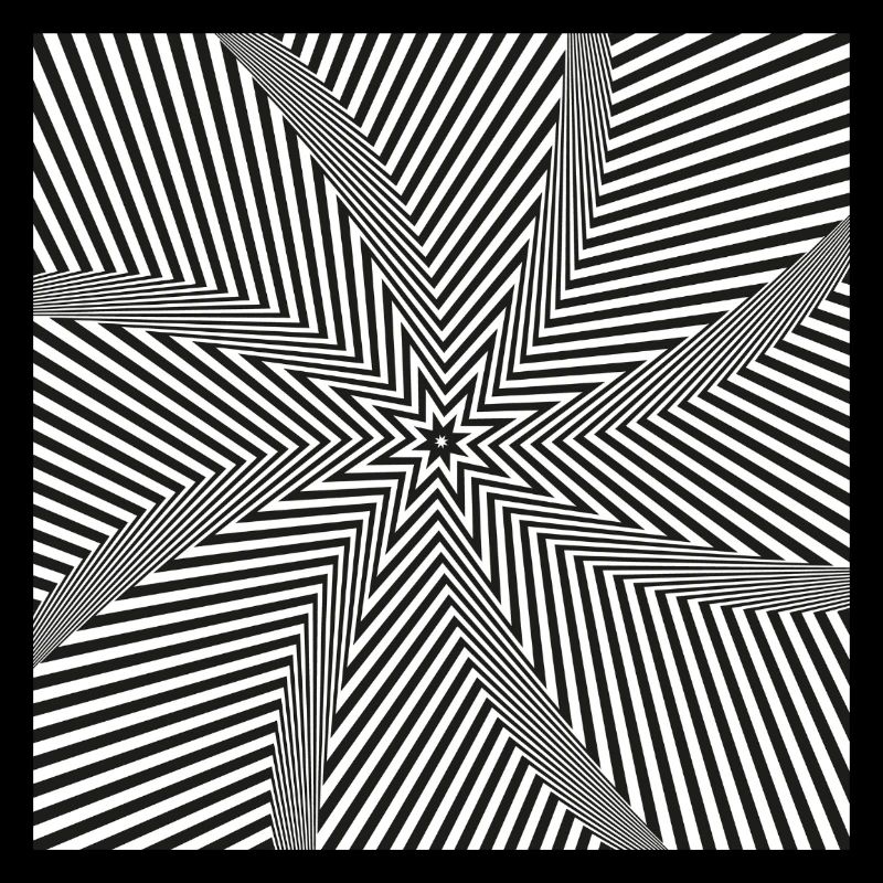 Starburst optisches Labyrinth