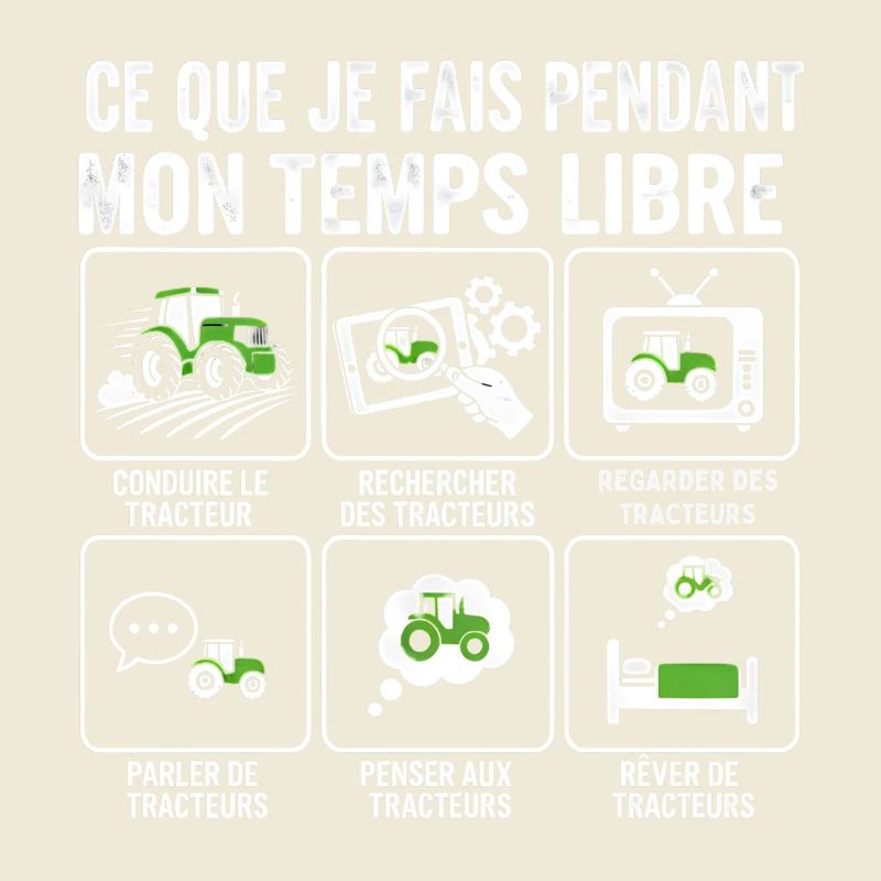 Temps libre et tracteurs: activités