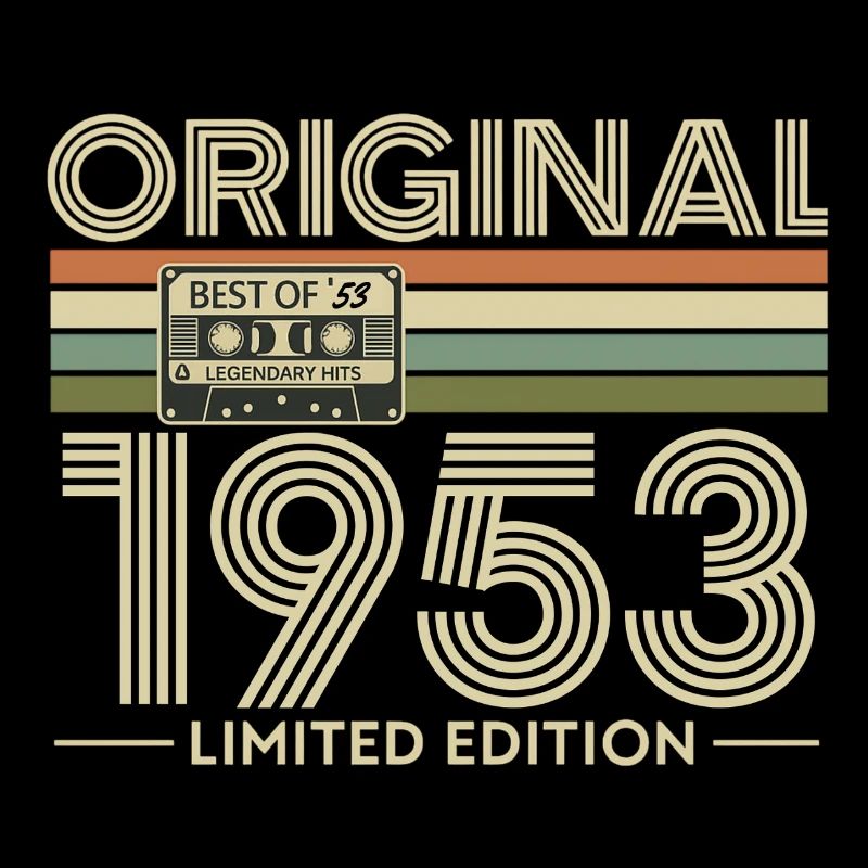 1953 Limited Edition Retro-Kassette
