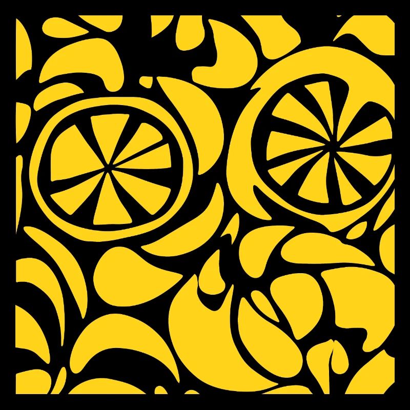 Lemon Pattern Shirt Cute Summer Fruit Aesthetic