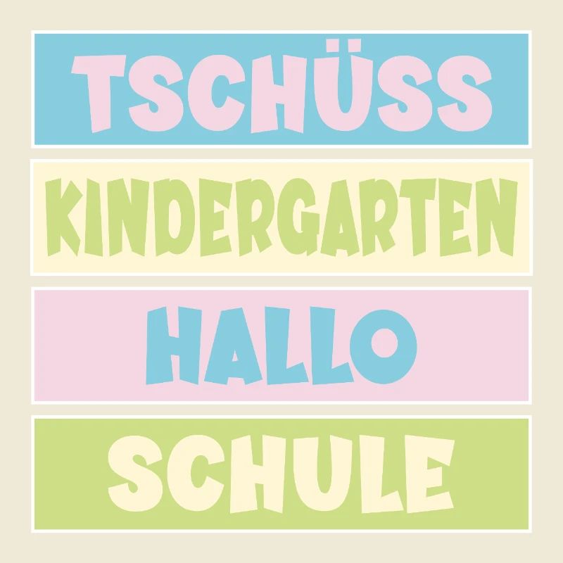 Abschied Kindergarten Einschulung