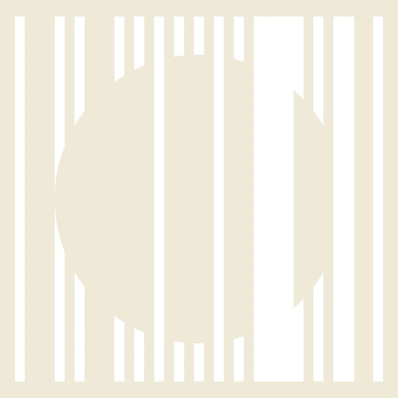 Vertical Stripe Circle