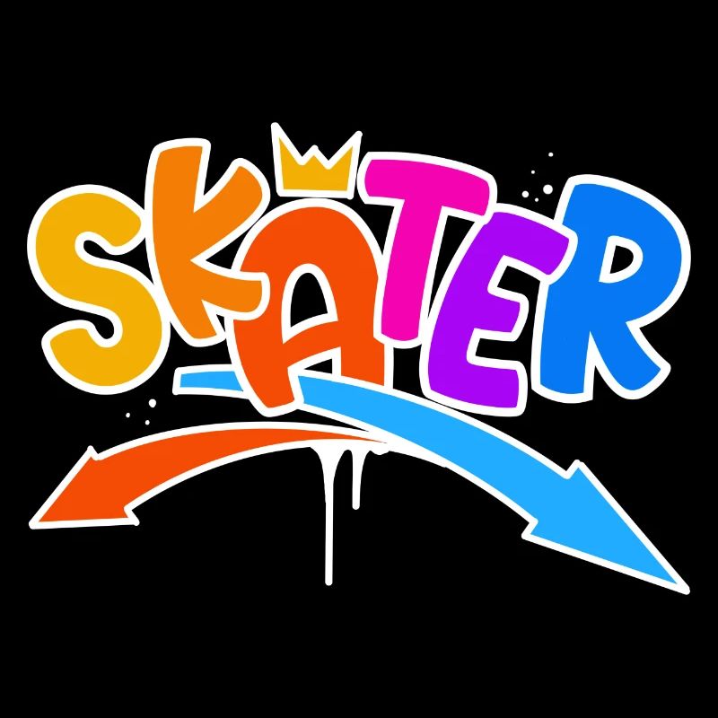 Skater Skateboard Graffiti