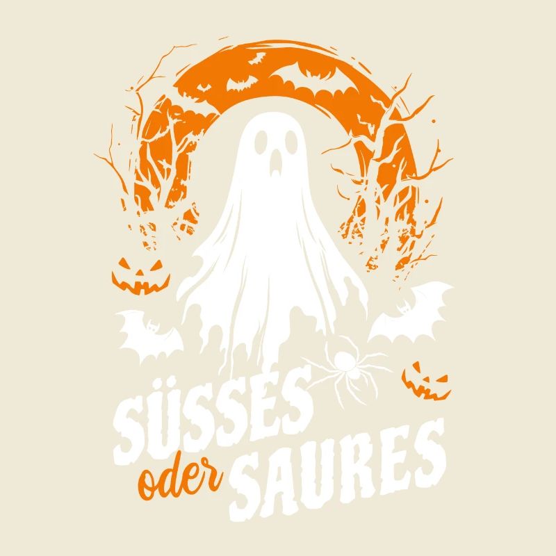 Halloween Gespenst - Süßes oder Saures