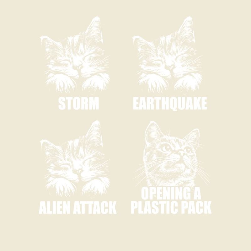 Chat - perception sélective - dire