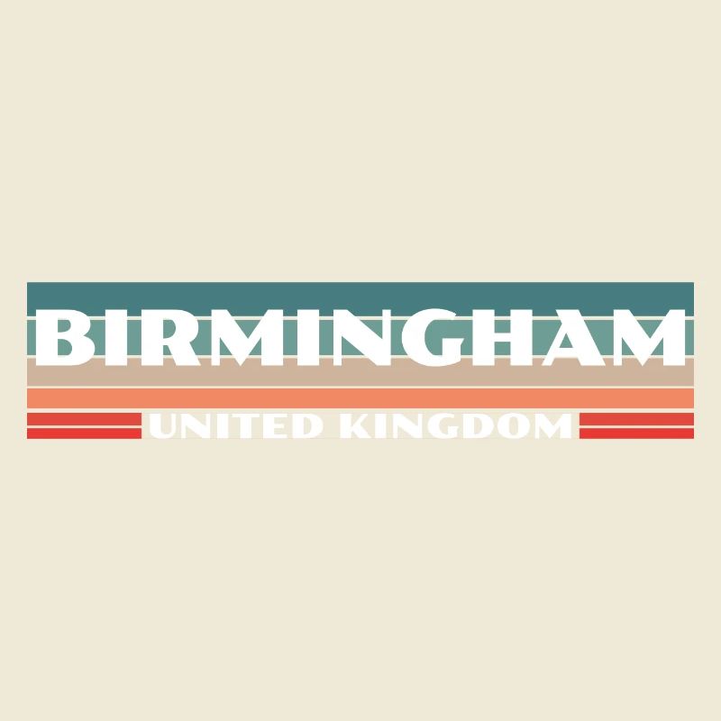 Birmingham UK Britisch Brite