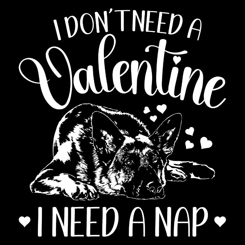 German Shepherd Valentine's Day Dogs Wilsigns