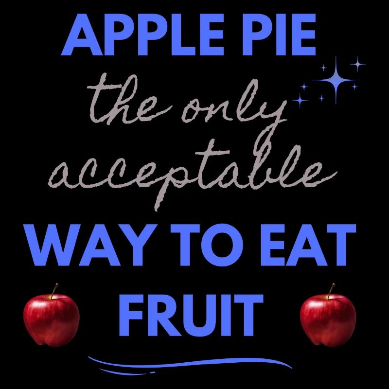 Cursive Letter on Apple Pies