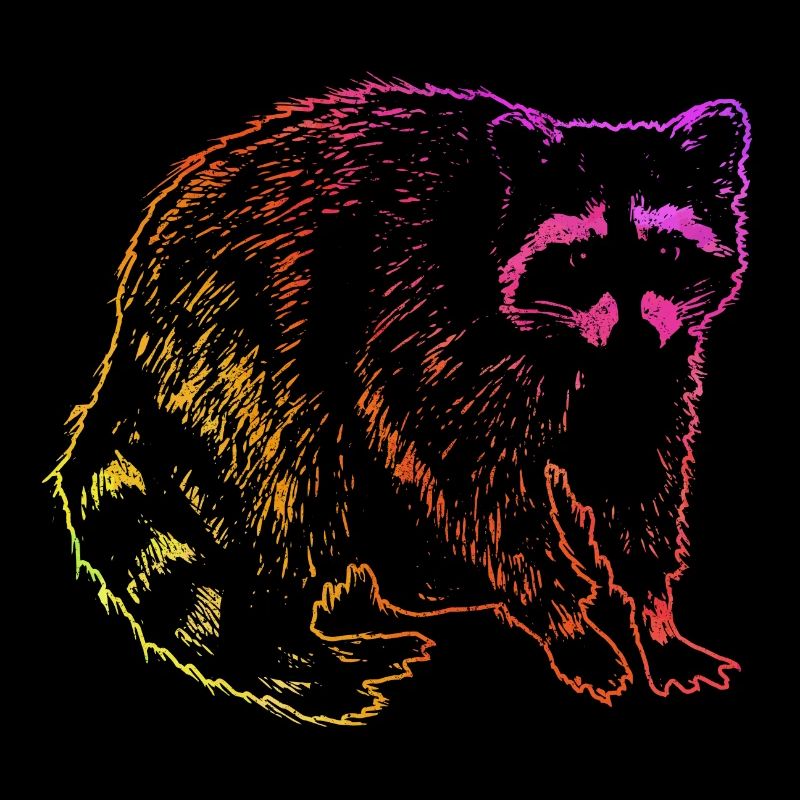 Raccoon Funny Gift
