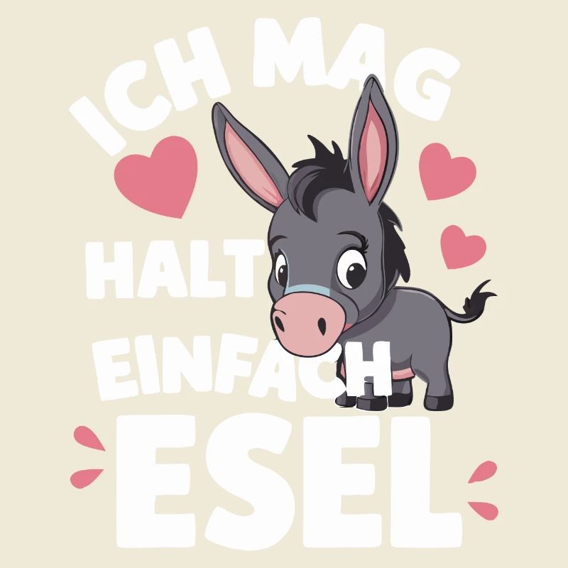 Esel Eselchen Maultier Muli