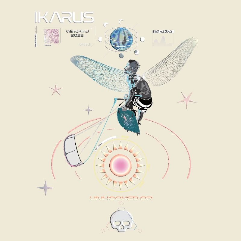 Kitesurfeur Ikarus