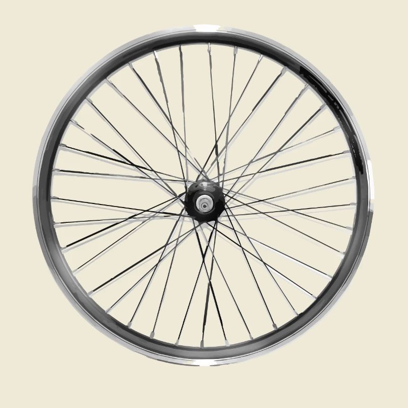 wheel spoke bicycle courier cycle round turn lol