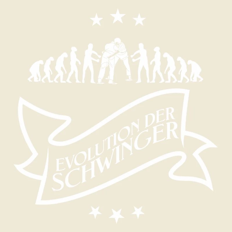 Schwinger Schwingen Evolution T-Shirt Design