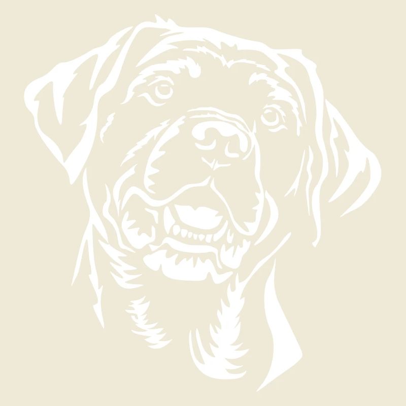 Labrador Head "Black Edition"