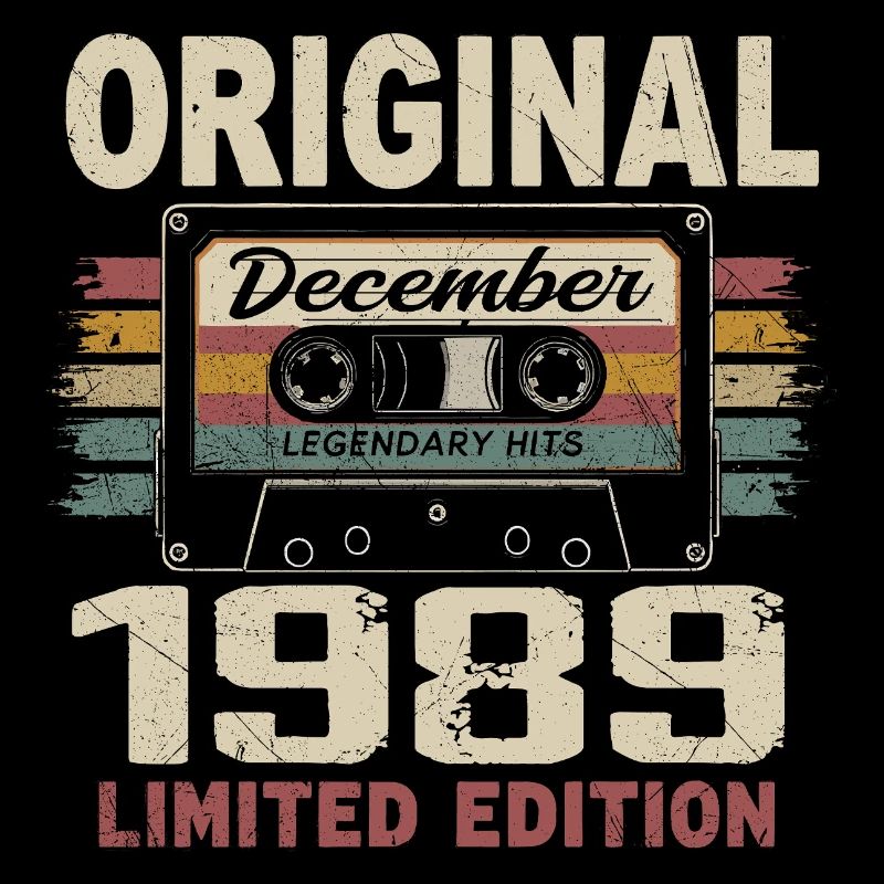 Dezember 1989 Geburtstagsgeschenk