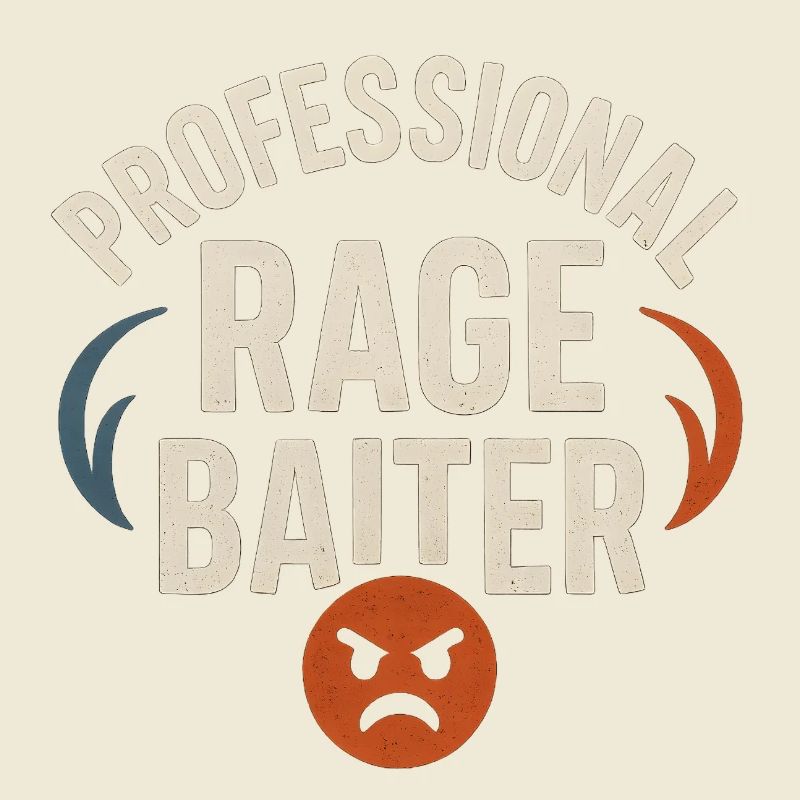 Professioneller Wutköder, lustiger Spruch